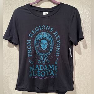 NWT Disney Parks Haunted Mansion Madam Leota From Regions Beyond Black Tee S